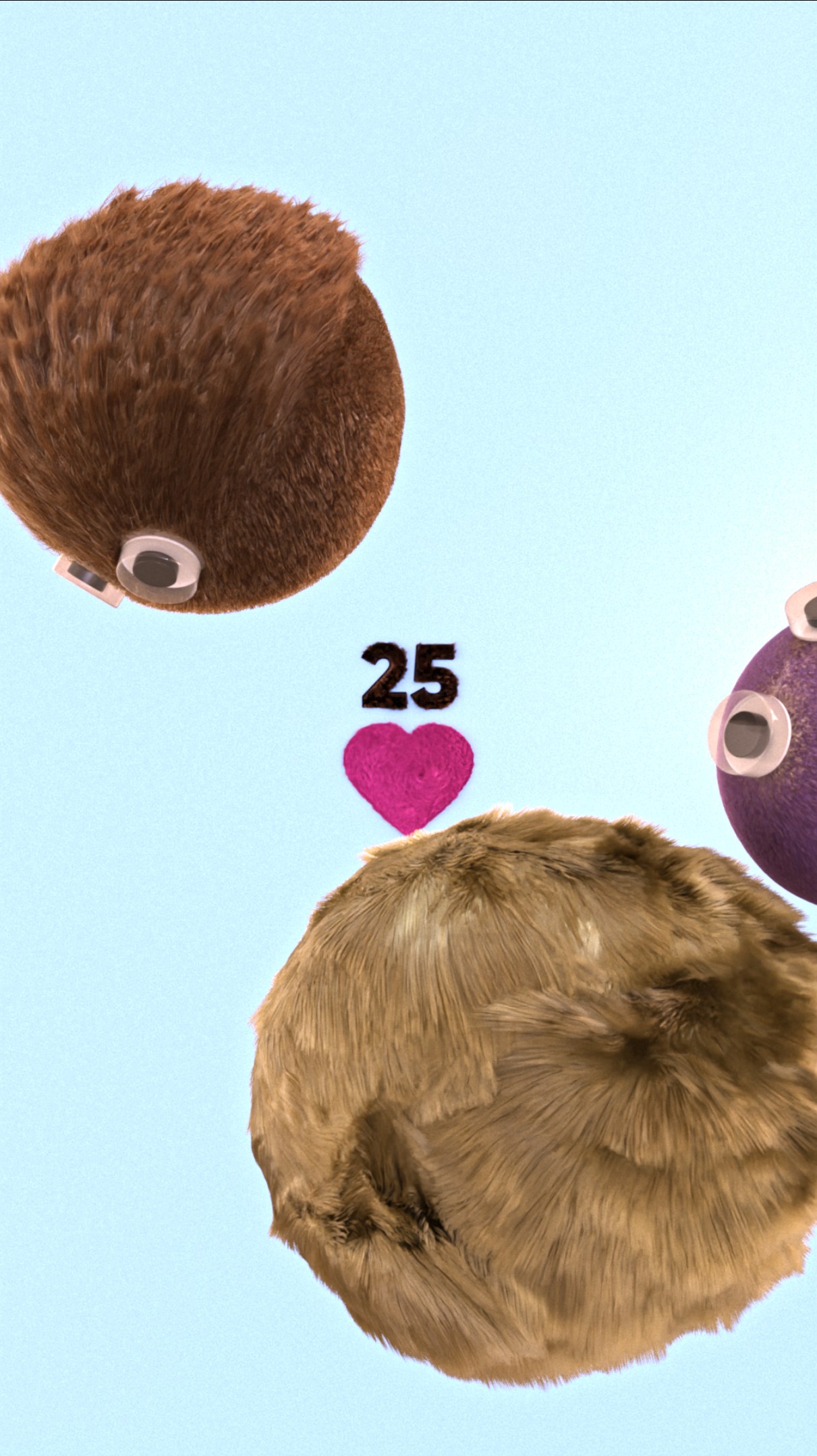 HNY 2025: Furry Swirl